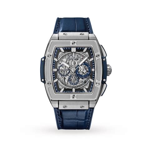 hublot spirit of big bang titanium blue review|Hublot titanium watch price.